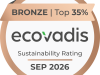 Bronze medal DEZA Ekovadis